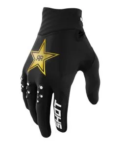 Shot Race Gear Shot 2022 Limited Edition Rockstar Black Gloves