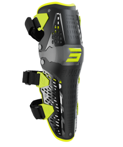 Shot Race Gear Shot Airflow Black/Yellow Knee Guards