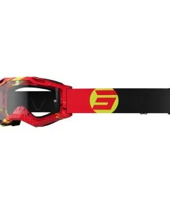 Shot Race Gear Shot Assault 2.0 Goggles Focus Red Glossy
