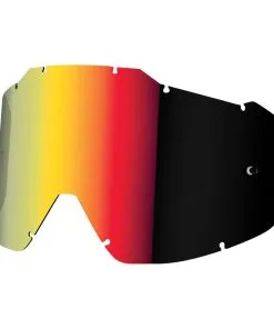 Shot Race Gear Shot Replacement Iridium Red Lens For Assault 2.0/Iris 2.0 Goggles