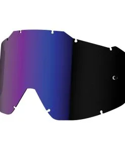 Shot Race Gear Shot Replacement Iridium Blue Lens For Assault 2.0/Iris 2.0 Goggles
