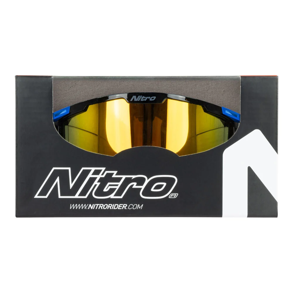 Nitro NV-100 Goggles Blue/Black 6 Nitro NV-100 Goggles Blue/Black - Image 4