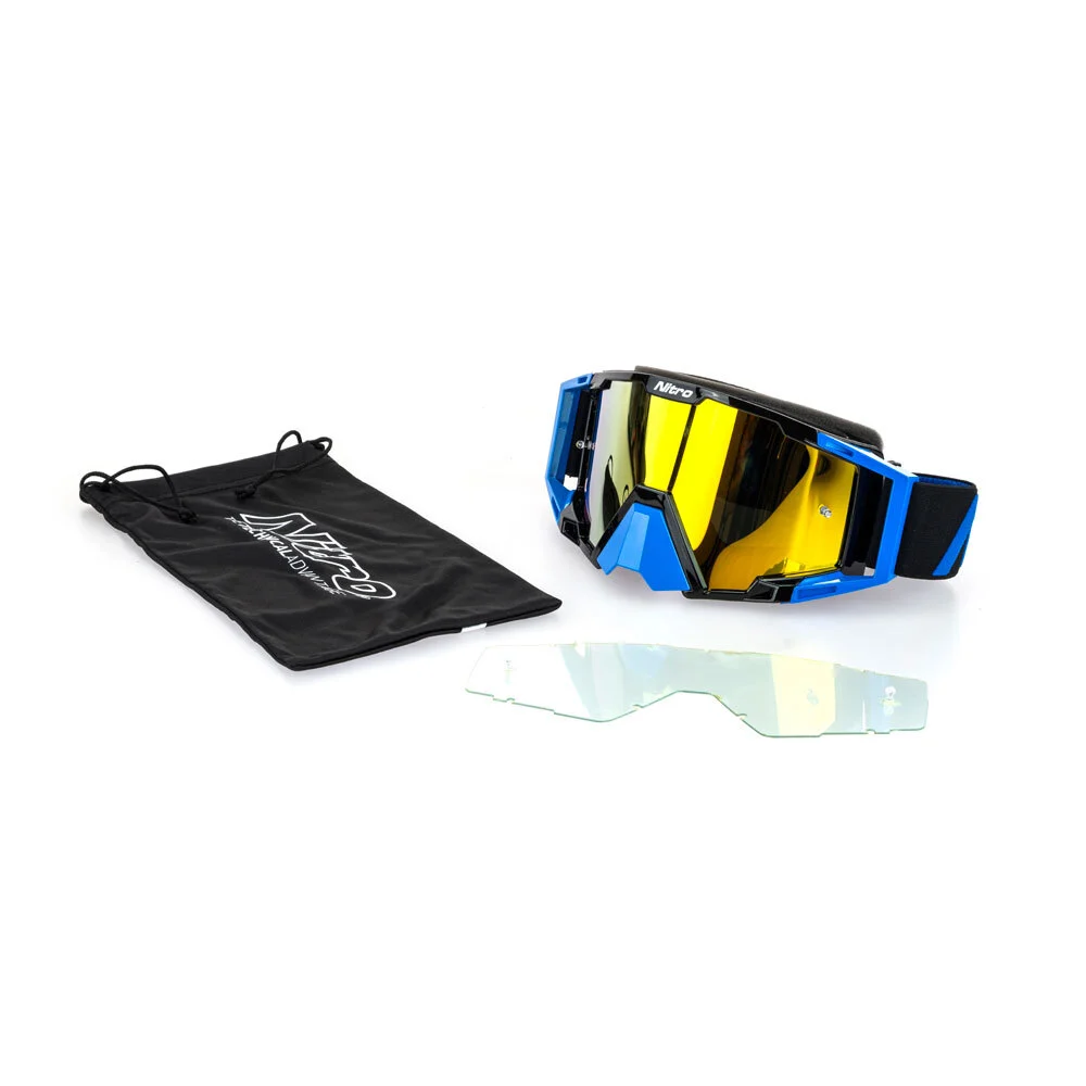 Nitro NV-100 Goggles Blue/Black 7 Nitro NV-100 Goggles Blue/Black - Image 5