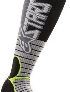 Alpinestars 2023 MX Pro Cool Grey/Fluro Yellow Socks