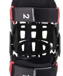 Alpinestars Bionic 10 Carbon Black/Red Left Knee Brace -MX Protective Gear Shop AS65004190013 ALT1 HOST 2