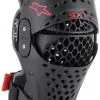 Alpinestars 2023 SX-1 V2 Black/Red Knee Protectors -MX Protective Gear Shop AS6506321132X ALT1 HOST