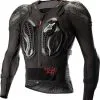 Alpinestars Bionic Action Black/Red Jacket -MX Protective Gear Shop AS6506818013 ALT1 HOST
