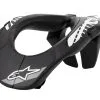 Alpinestars 2023 Black/White Youth Neck Support -MX Protective Gear Shop AS65401180012OS