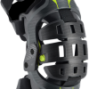 Alpinestars 2023 Bionic 5S Black/Anthracite/Fluro Yellow Youth Knee Brace Set