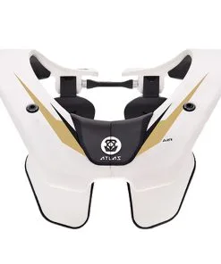 Atlas Brace Air White/Gold Neck Brace