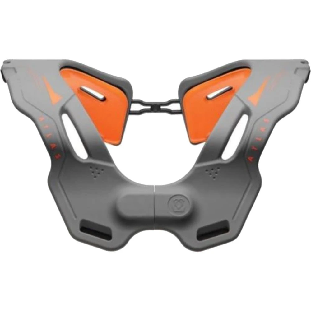 Atlas Brace Vision Grey/Orange Neck Brace 3 Atlas Brace Vision Grey/Orange Neck Brace