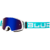 Blur Optics Blur B-20 Goggle Flat Teal/White W/Radium Blue Lens