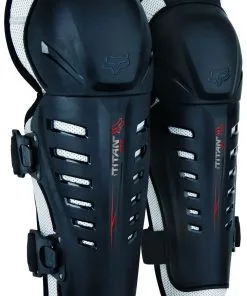 Fox Racing Fox Titan Race Black Knee/Shin Guards