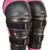 Fox Racing Fox 2023 Peewee Titan Black/Pink Knee/Shin Guards