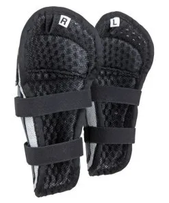 Fox Racing Fox 2023 Peewee Titan Black/Silver Knee/Shin Guards -MX Protective Gear Shop FO08037464OS 1