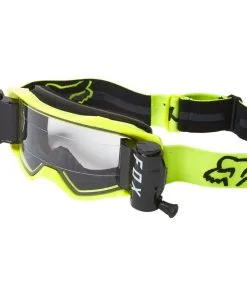 Fox Racing Fox Vue Stray Roll-Off Goggles Black/Yellow -MX Protective Gear Shop FO25829019OS 1