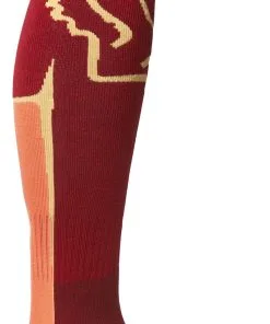 Fox Racing Fox Cntro Coolmax Flame Red Thin Socks