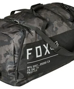 Fox Racing Fox 2023 Podium 180 Black Camo Gear Bag