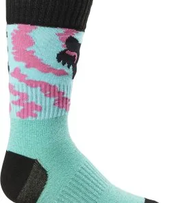 Fox Racing Fox 2023 180 Nuklr Teal Youth Socks