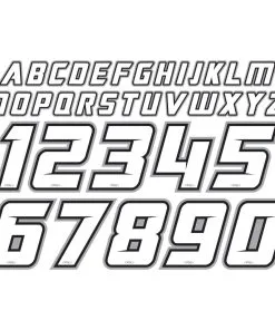 Factory Effex Iron-On Jersey Sponser Kit