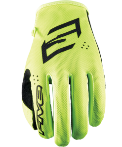 Five Gloves Five MXF4 Mono Fluro Yellow Gloves