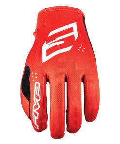 Five Gloves Five MXF4 Mono Red Kids Gloves
