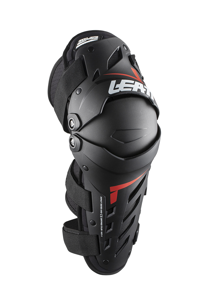 Leatt Dual Axis Black/Red Knee Guards 4 Leatt Dual Axis Black/Red Knee Guards - Image 2