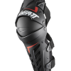 Leatt Dual Axis Black/Red Knee Guards -MX Protective Gear Shop L501701018 ALT1 HOST