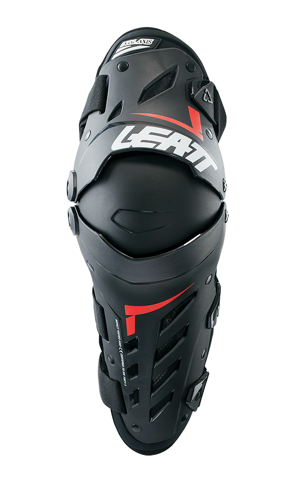 Leatt Dual Axis Black/Red Knee Guards 5 Leatt Dual Axis Black/Red Knee Guards - Image 3