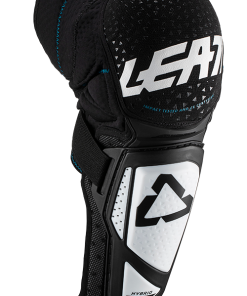 Leatt 2023 3DF Hybrid EXT White/Black Knee/Shin Guards -MX Protective Gear Shop L501940074 ALT1 HOST 1