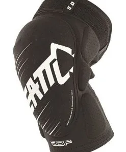 Leatt 2023 3DF 5.0 White/Black Kids Knee Guards