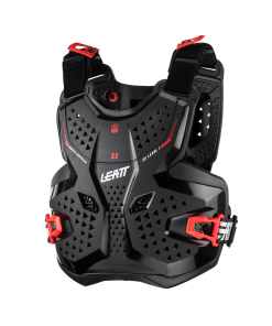 Leatt 2023 3.5 Black/Red Junior Chest Protector (147-159cm)