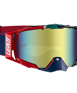 Leatt Velocity 6.5 Iriz Goggles Ink/Red W/Bronz 22% Lens