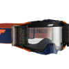 Leatt Velocity 6.5 Roll-Off Goggles Ink/Orange W/Clear 83% Lens