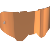 Leatt 2023 Replacement Bronz Ultracontrast 68% Lens For Velocity 6.5 Iriz Goggles
