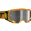 Leatt Velocity 5.5 Goggles Neon Orange W/Light Grey 58% Lens