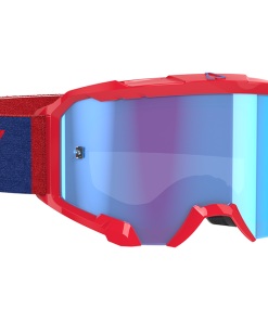 Leatt Velocity 4.5 Goggles Red W/Blue 52% Lens