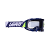 Leatt 2022 Velocity 4.5 Goggles Blue W/Clear Lens -MX Protective Gear Shop L8022010480