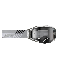 Leatt 2023 Velocity 6.5 Goggles White W/Light Grey 58% Lens