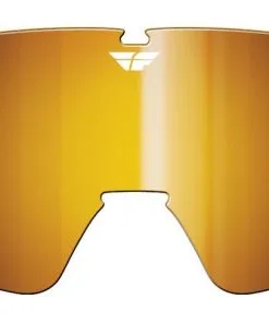 Fly Racing FLY Replacement Chrome Amber Lens For Zone/Focus Goggles