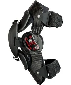 Asterisk Cell Youth Carbon Knee Braces (Slim Series Micro) -MX Protective Gear Shop MCL 7104727 2