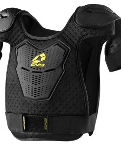 EVS Bantam Black Youth Roost Deflector