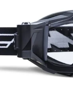 FMF Vision Powerbomb Film System Goggles Rocket Black W/Clear Lens