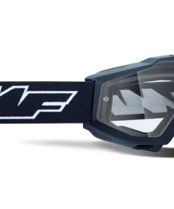 FMF Vision Powerbomb Youth Goggles Rocket Black W/Clear Lens