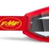 FMF Vision Powercore Goggles Flame Red W/Clear Lens -MX Protective Gear Shop MCL 7105380