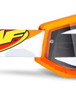 FMF Vision Powercore Goggles Assault Grey W/Clear Lens