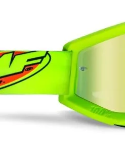 FMF Vision Powercore Goggles Core Yellow W/Mirror Gold Lens