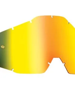 FMF Vision Replacement Mirror Gold Lens For Powerbomb/Powercore Youth Goggles