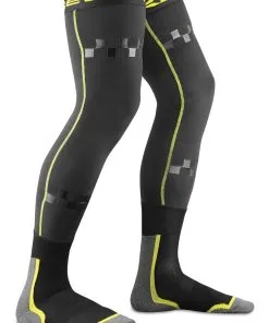 EVS TUG Fusion Black/Hi-Vis Yellow Socks