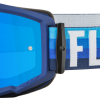 Fly Racing FLY Zone Youth Goggles Black/Blue W/Sky Blue Mirror/Smoke Lens -MX Protective Gear Shop MCL 7105670
